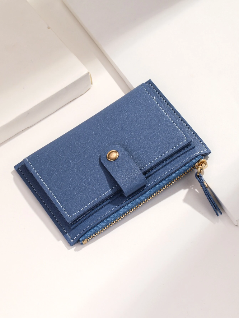 Billetera azul mini monedero - 2581