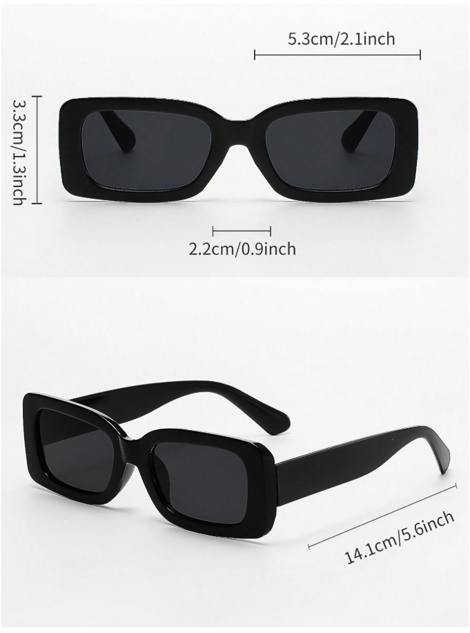 Lentes 3 pack negros - 2704