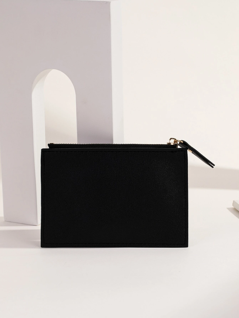 Billetera mini monedero negro - 2830