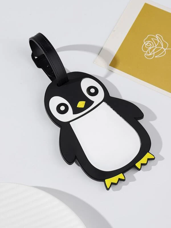 Etiqueta de equipaje pingüino - 3076