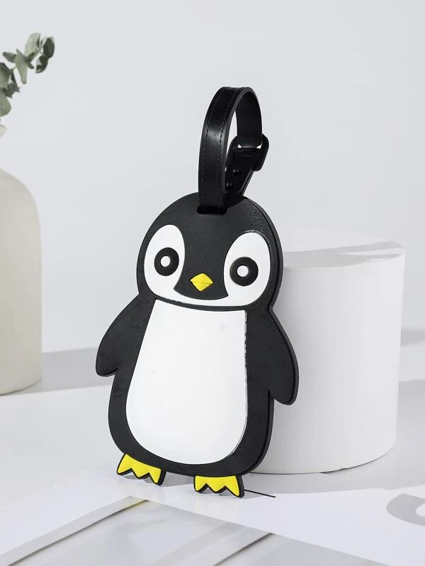 Etiqueta de equipaje pingüino - 3076