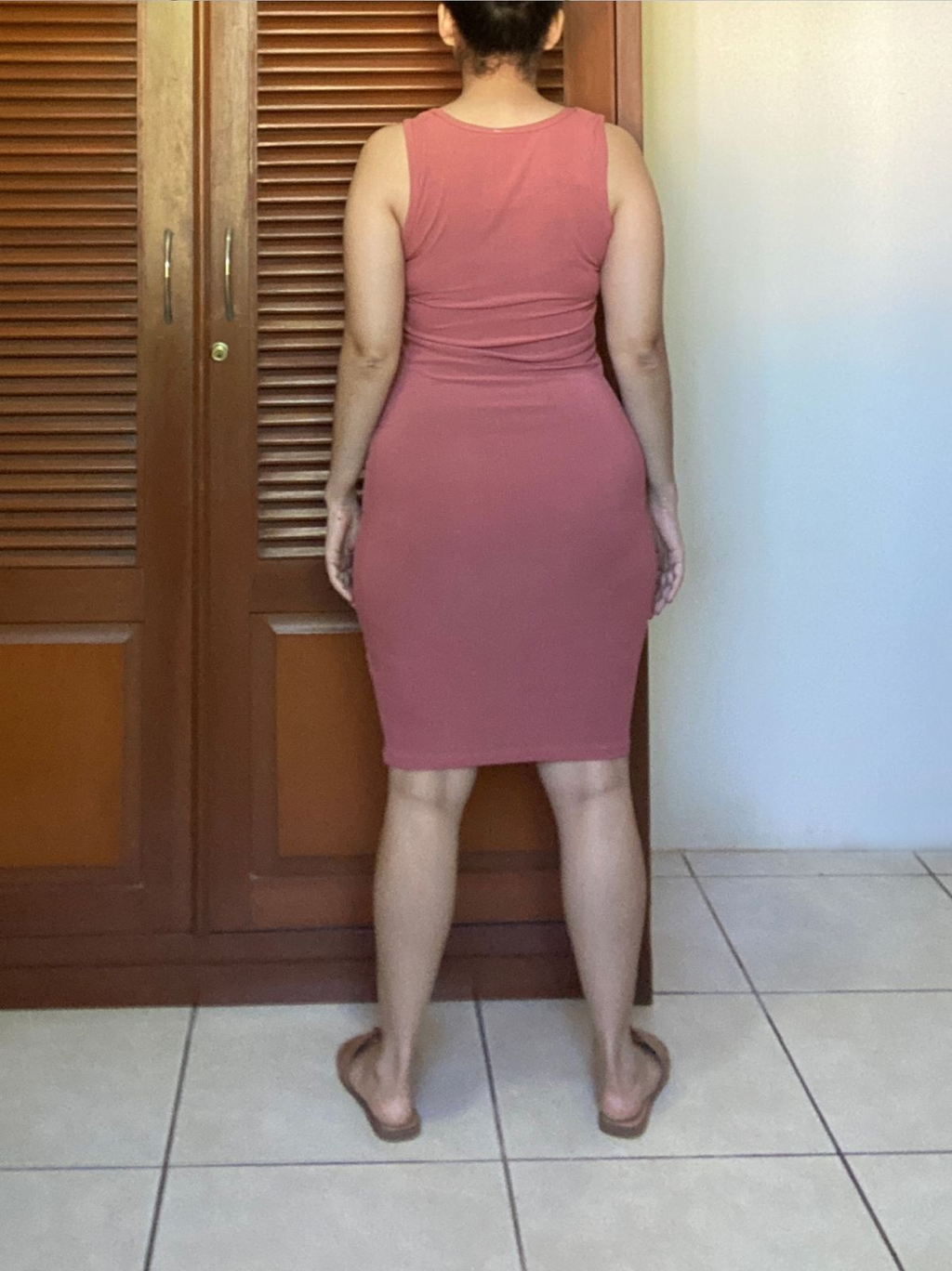 Vestido ajustado al cuerpo unitalla - 4695
