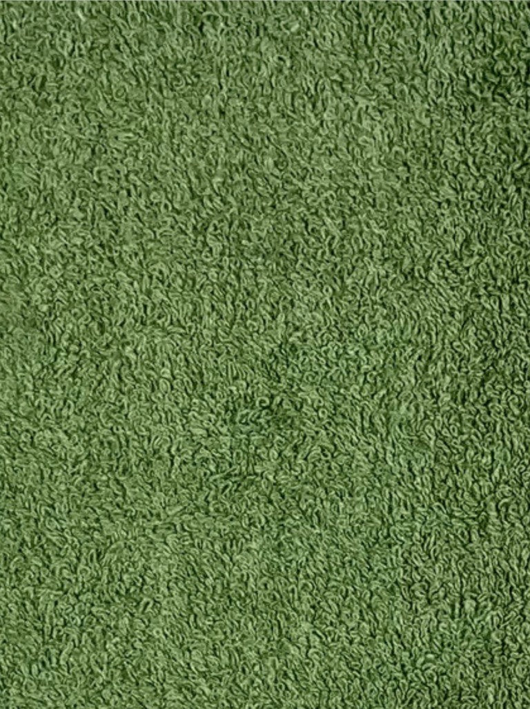 Toalla con patrón de dos franjas con cuadros - 4819