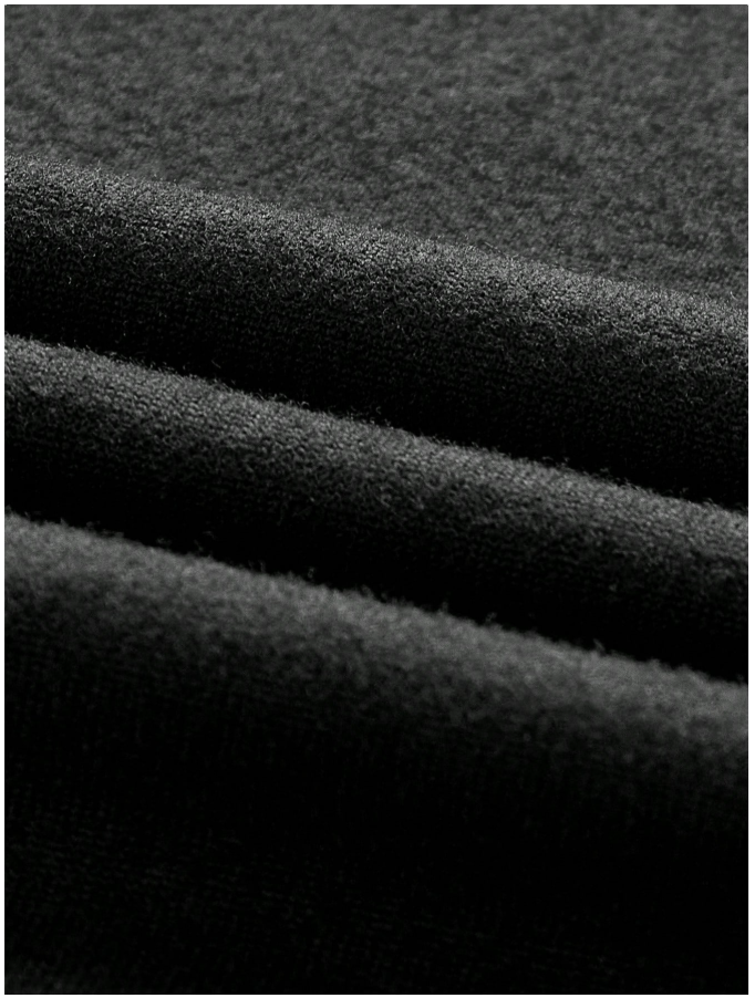 Vestido negro ajustado al cuerpo sin mangas cuello redondo - 5041