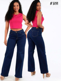 Pantalon pierna ancha Azul oscuro Lemon - 5191