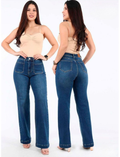 Pantalon pierna ancha bolsas frontales chic royale - 5290