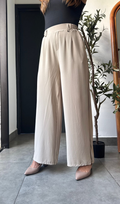 Pantalon caqui de vestir bolsillos frontales - 5708CA