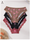 3 Pack Panty Estampado Flamingos – Divertido y Tropical - 5752