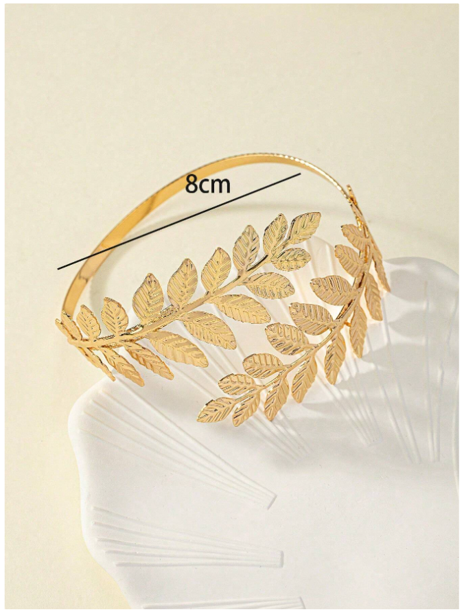 Brazalete en Forma de Hoja – Natural y Sutil - 5754