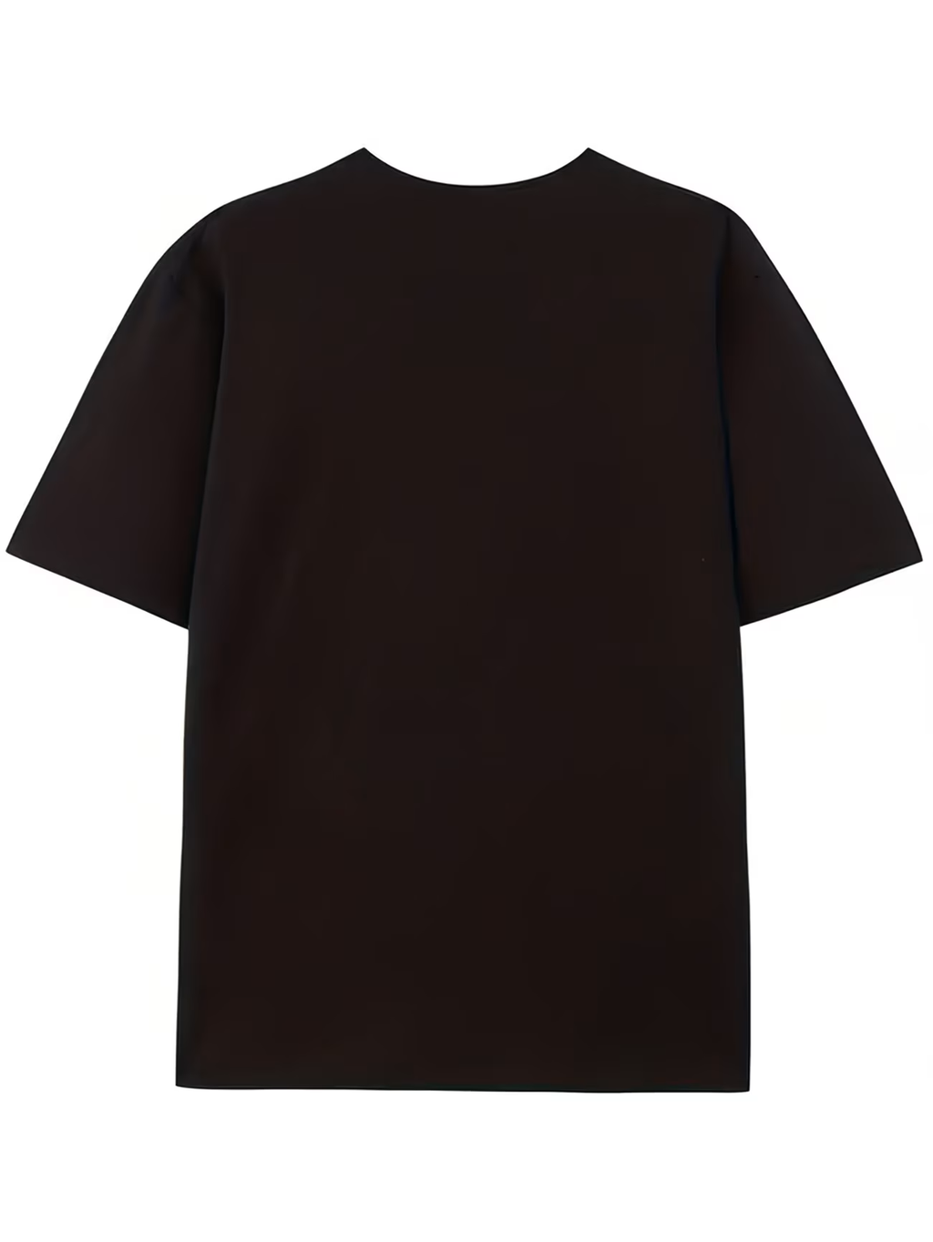 Camisa negra estampado luna & estrellas doradas - 5821