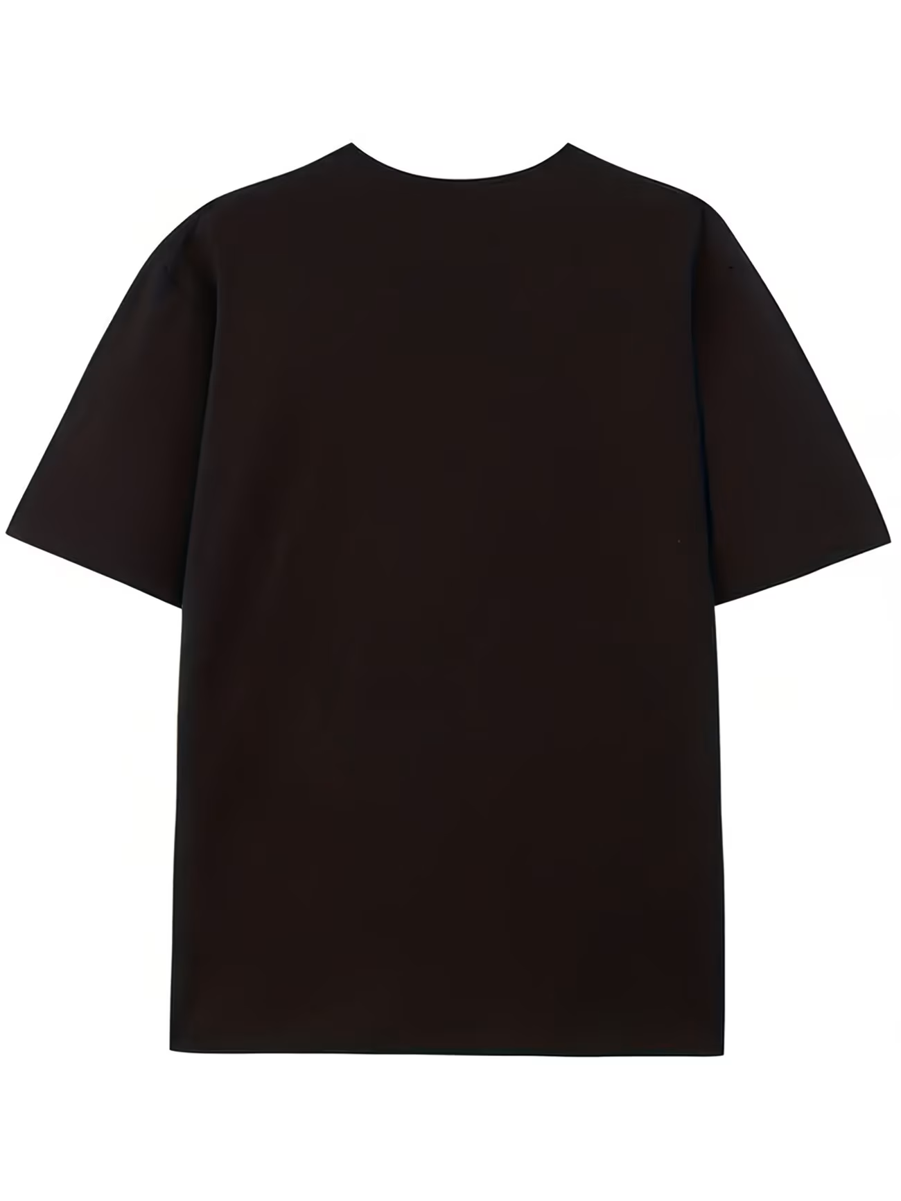 Camisa negra estampado luna & estrellas doradas - 5821