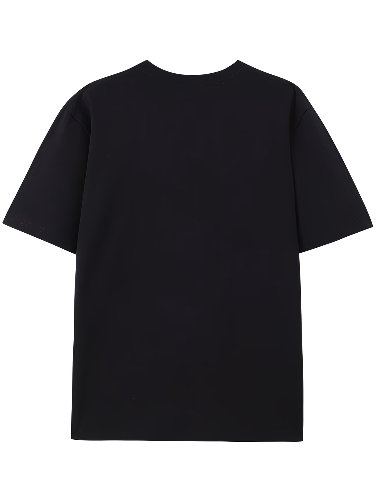 Camisa negra estampada lazos rosa 100% algodón - 5822NE