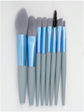 Set 8 brochas azul & bolsa - 5834