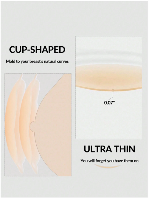 1 par de cubiertas de silicona & 5 pares desechables - 5869