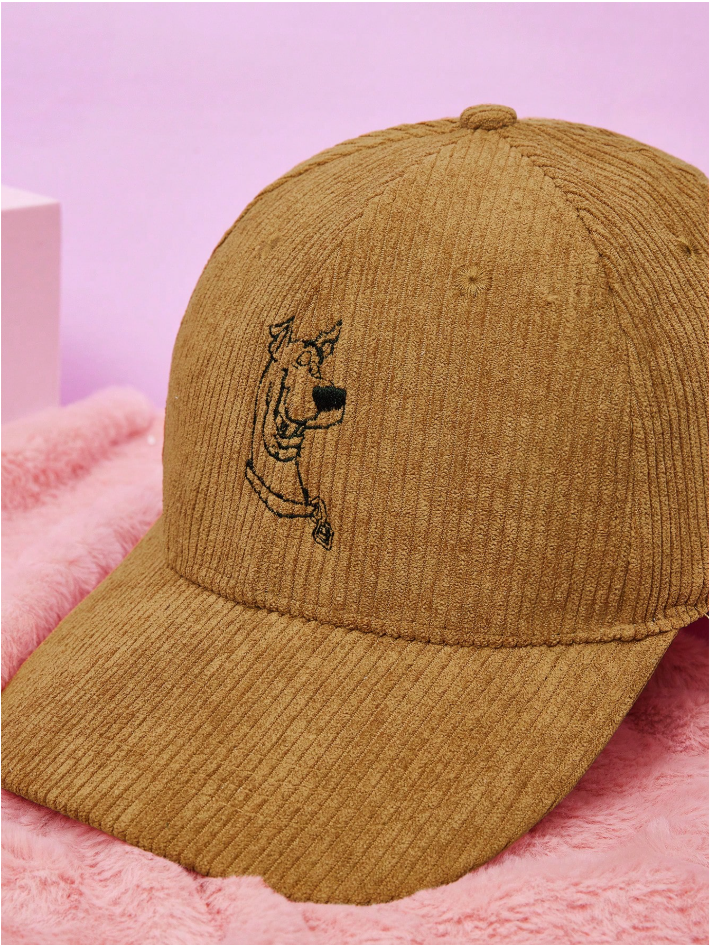 Gorra caqui scooby doo estilo corduroy - 5873