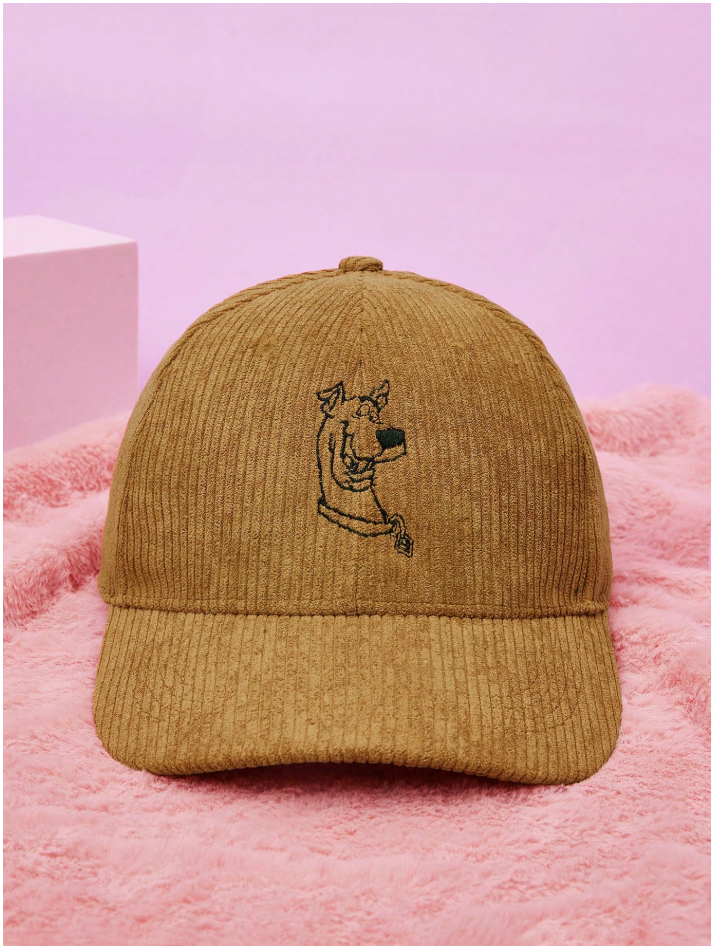 Gorra caqui scooby doo estilo corduroy - 5873