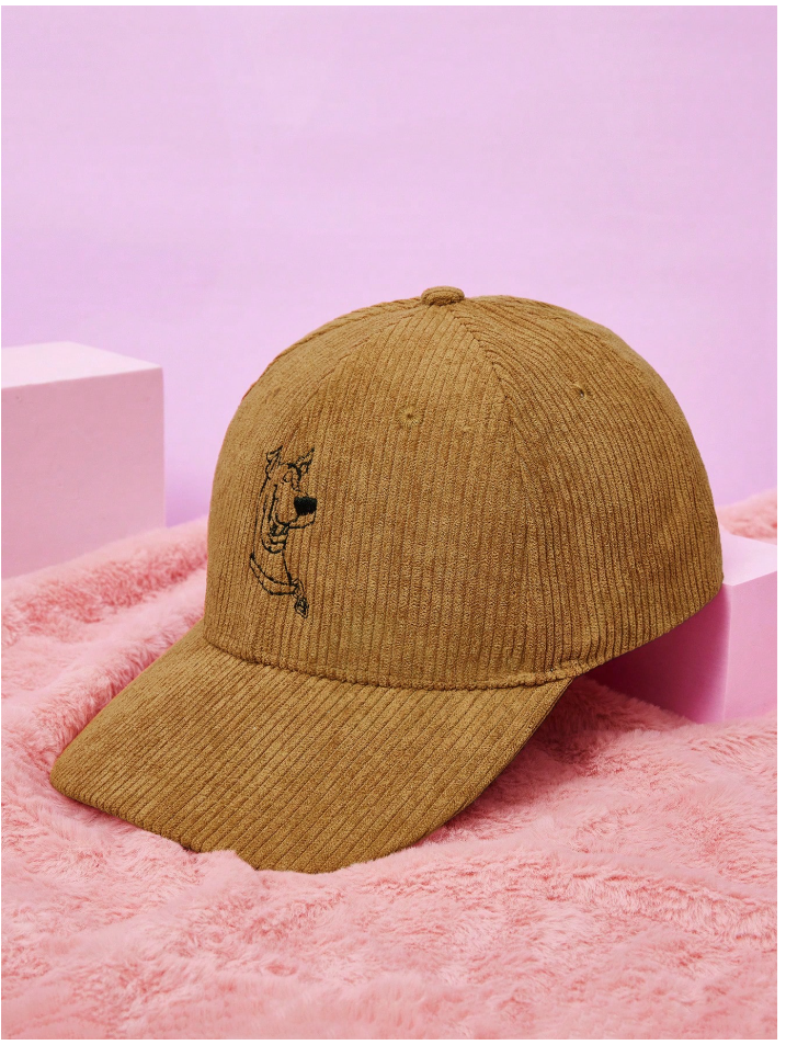 Gorra caqui scooby doo estilo corduroy - 5873