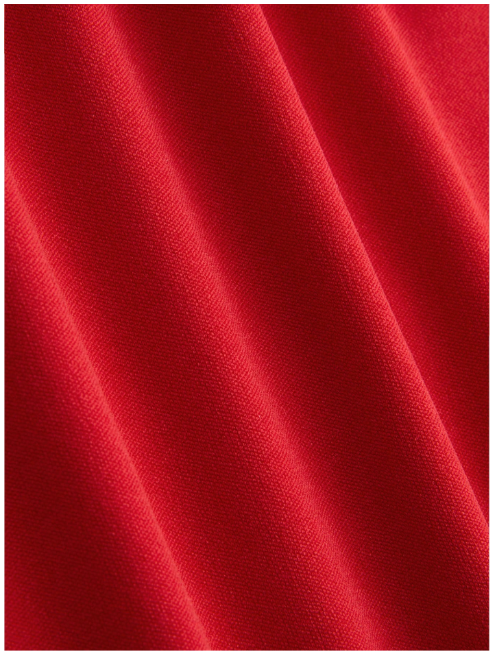 Vestido mini rojo de tirantes - 5877