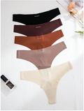 5 pack panty sin costuras tonos oscuros - 5896