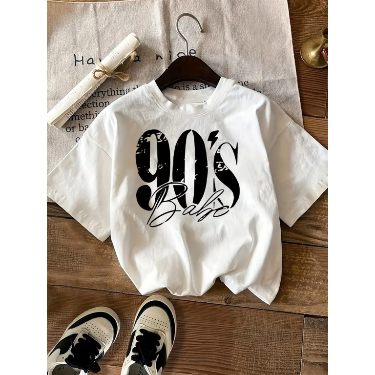 Camisa blanca 100% algodón 90´s babe oversize - 5905