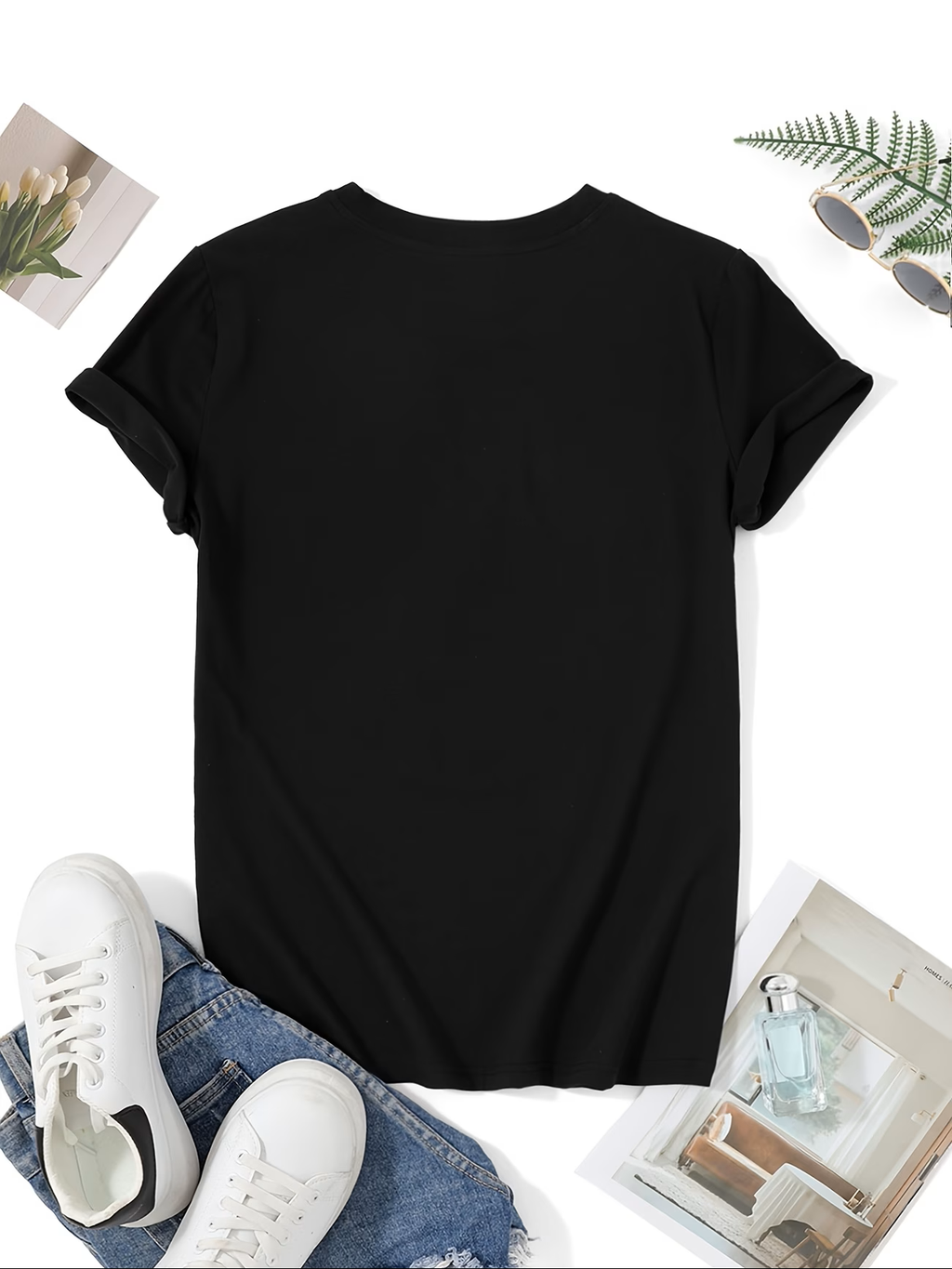 Camisa negra 100% algodón necesito cafecito - 5906
