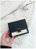 Billetera mini blanco & negro - 5913