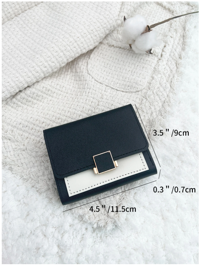 Billetera mini blanco & negro - 5913