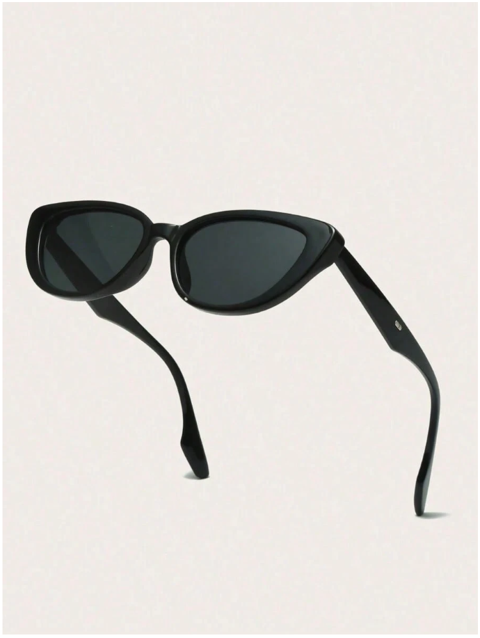 Lentes negros ojo de gato - 5963