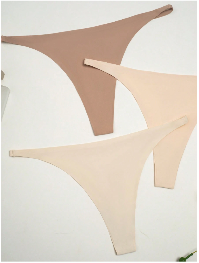 3 pack panty sin costura estilo hilo - 5982