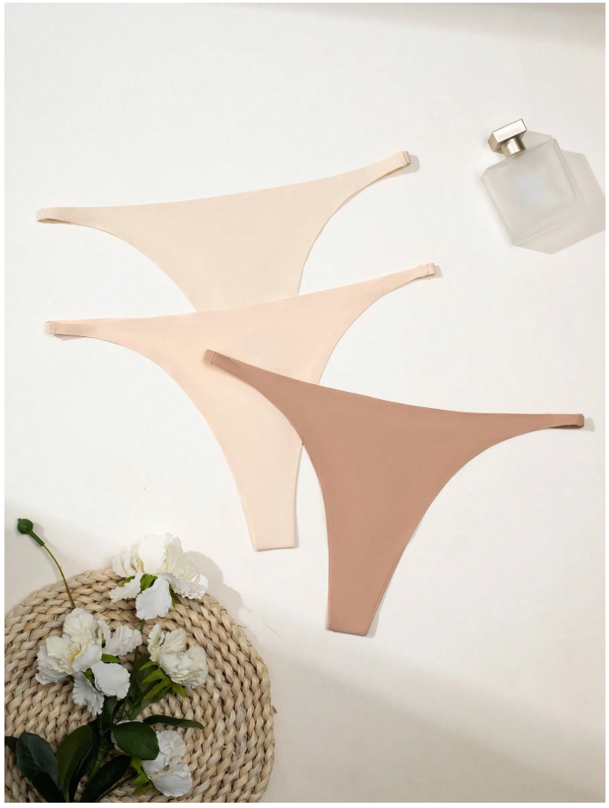 3 pack panty sin costura estilo hilo - 5982