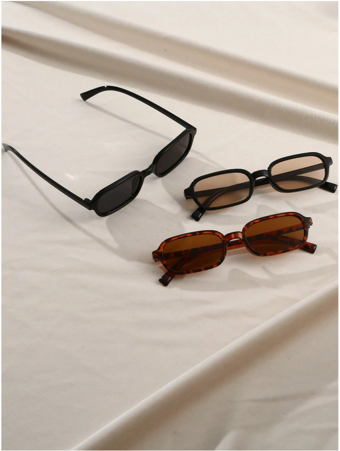 Lentes 3 pack marco rectangular - 5986