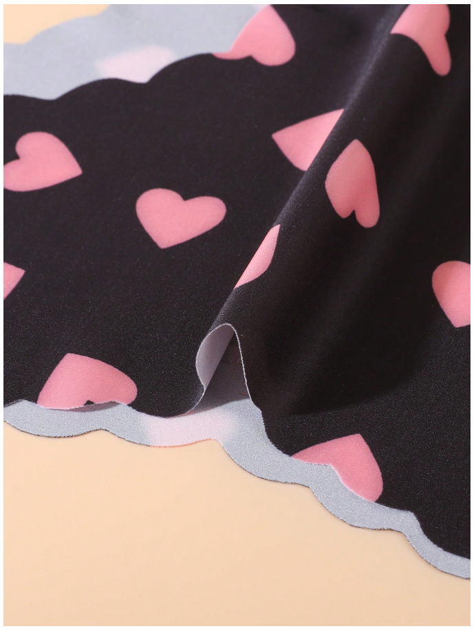 3 pack panty sin costuras estampado corazones - 6113