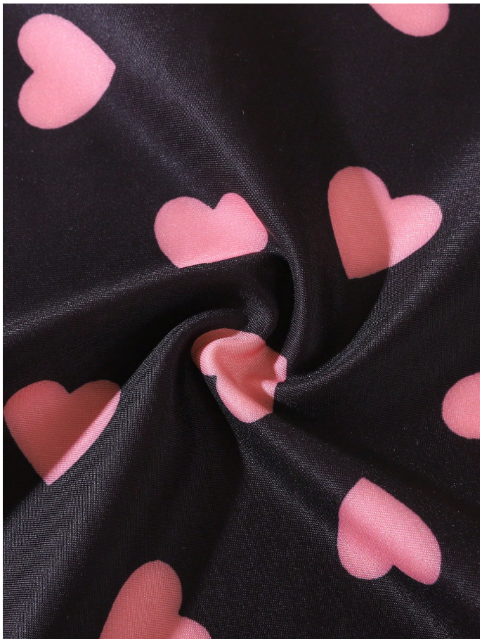 3 pack panty sin costuras estampado corazones - 6113