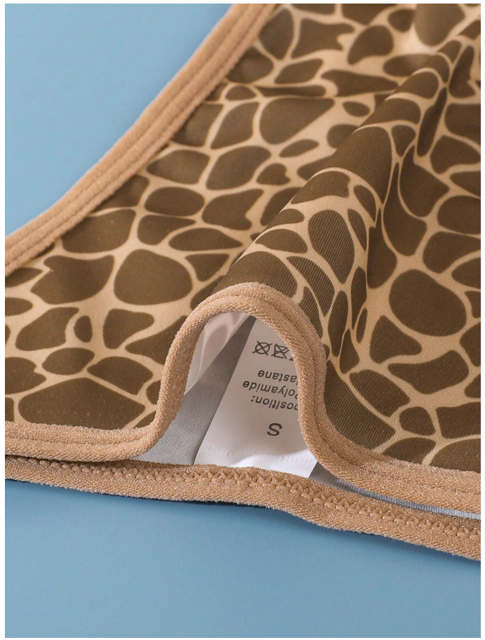 3 pack panty estampados marrones - 6114