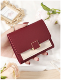 Billetera mini vino tinto - 6139