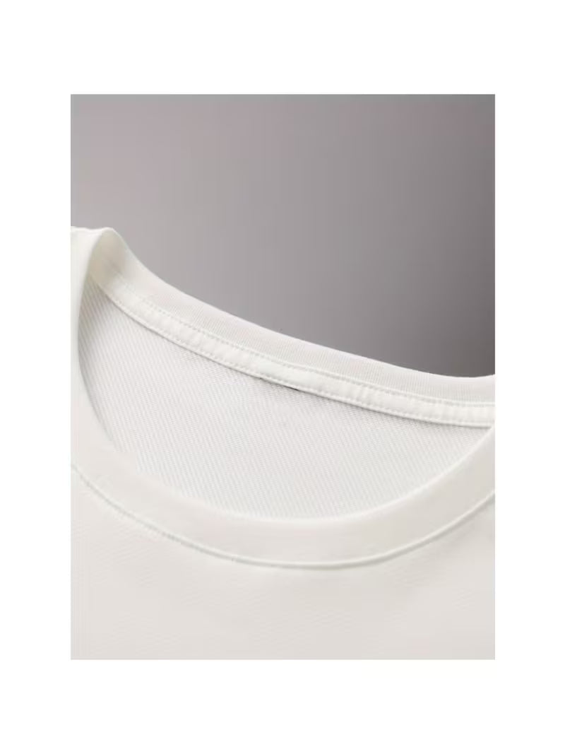 Camisa blanca 100% algodón I´m nice pero no te pases - 6251