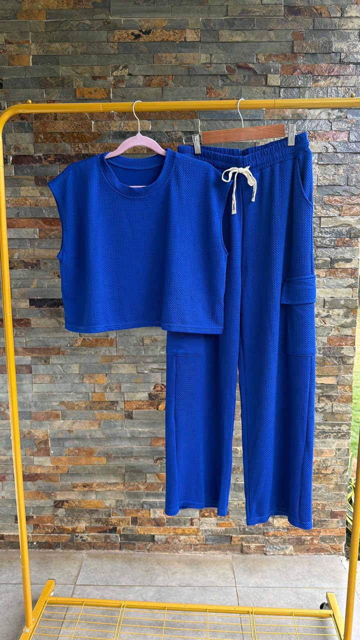 Set comfy estilo cargo unitalla - 6289