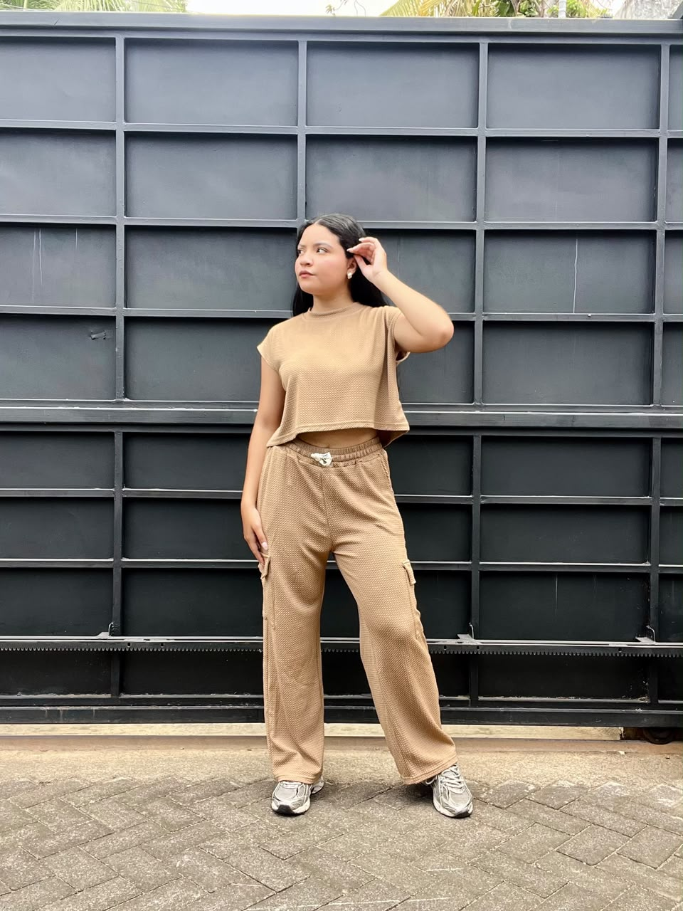 Set comfy estilo cargo unitalla - 6289
