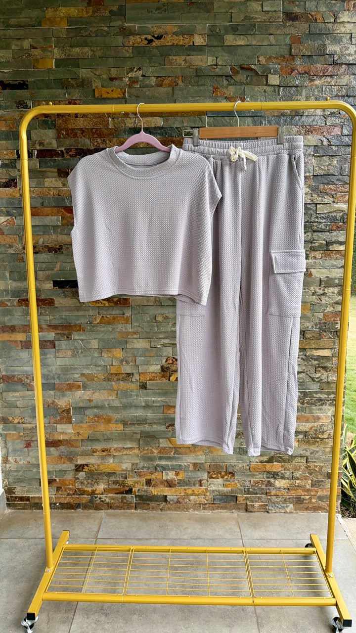 Set comfy estilo cargo unitalla - 6289