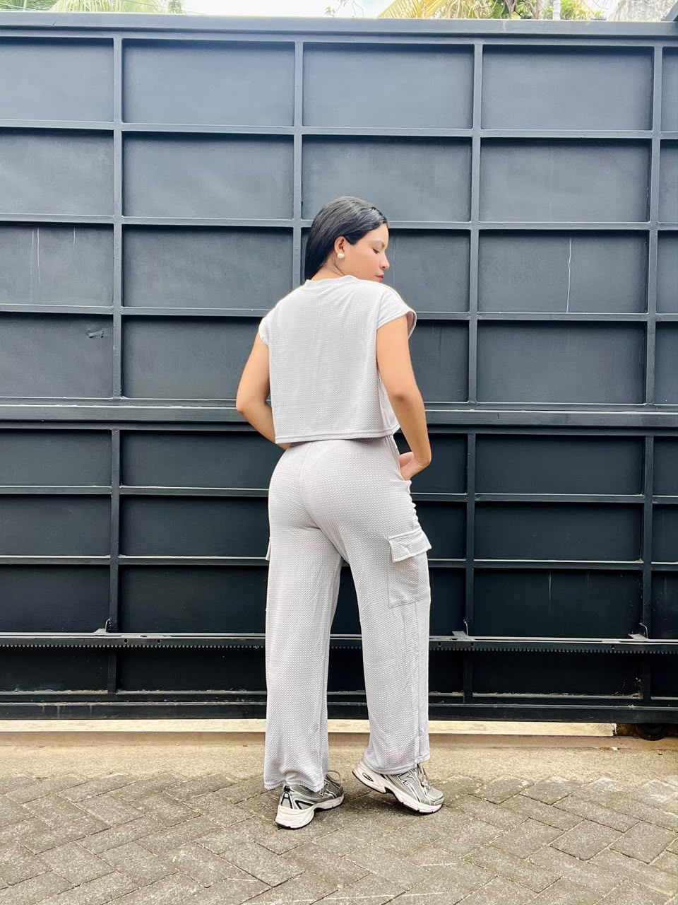 Set comfy estilo cargo unitalla - 6289