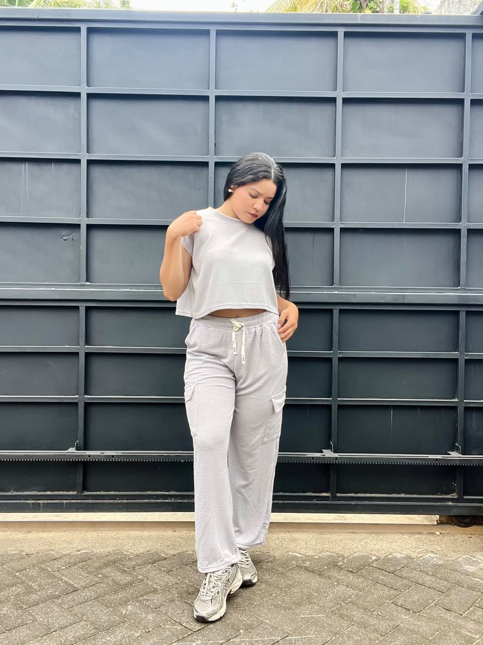 Set comfy estilo cargo unitalla - 6289