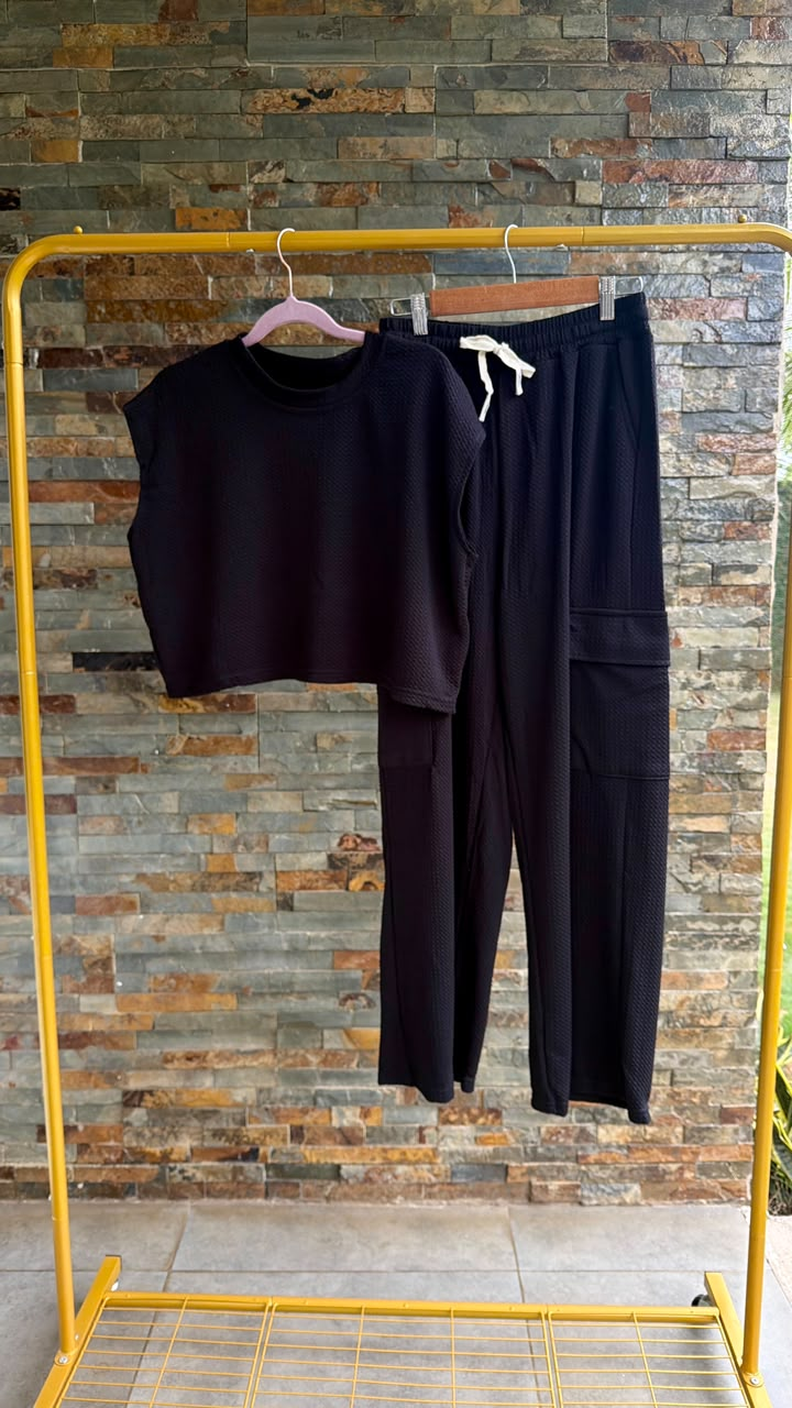 Set comfy estilo cargo unitalla - 6289