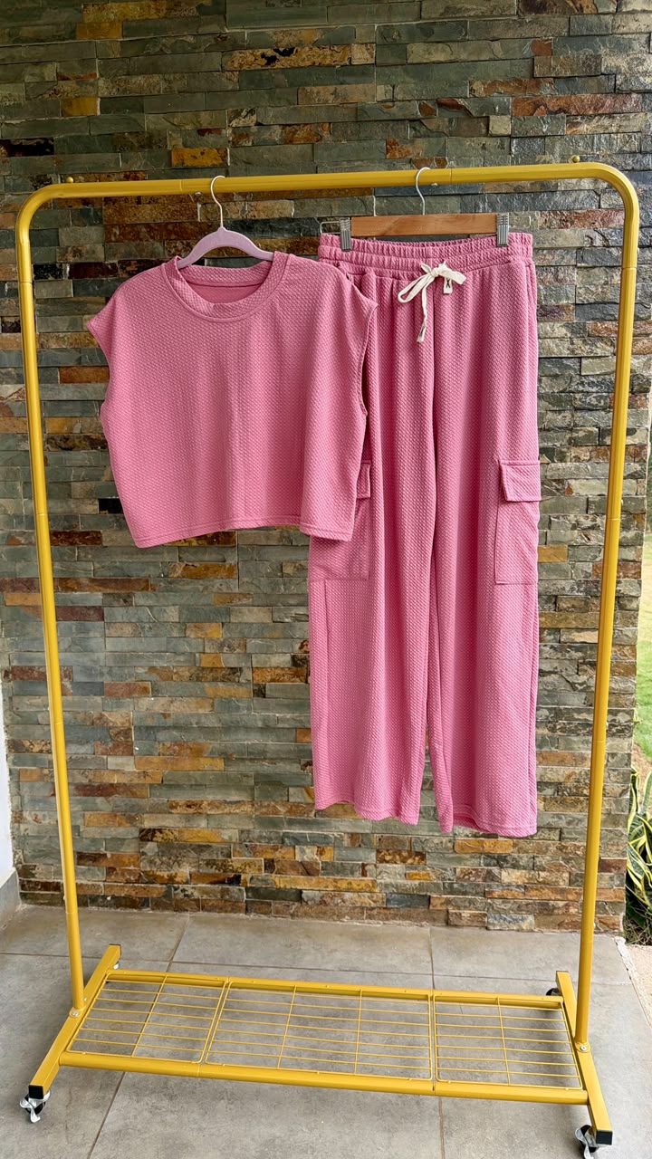 Set comfy estilo cargo unitalla - 6289