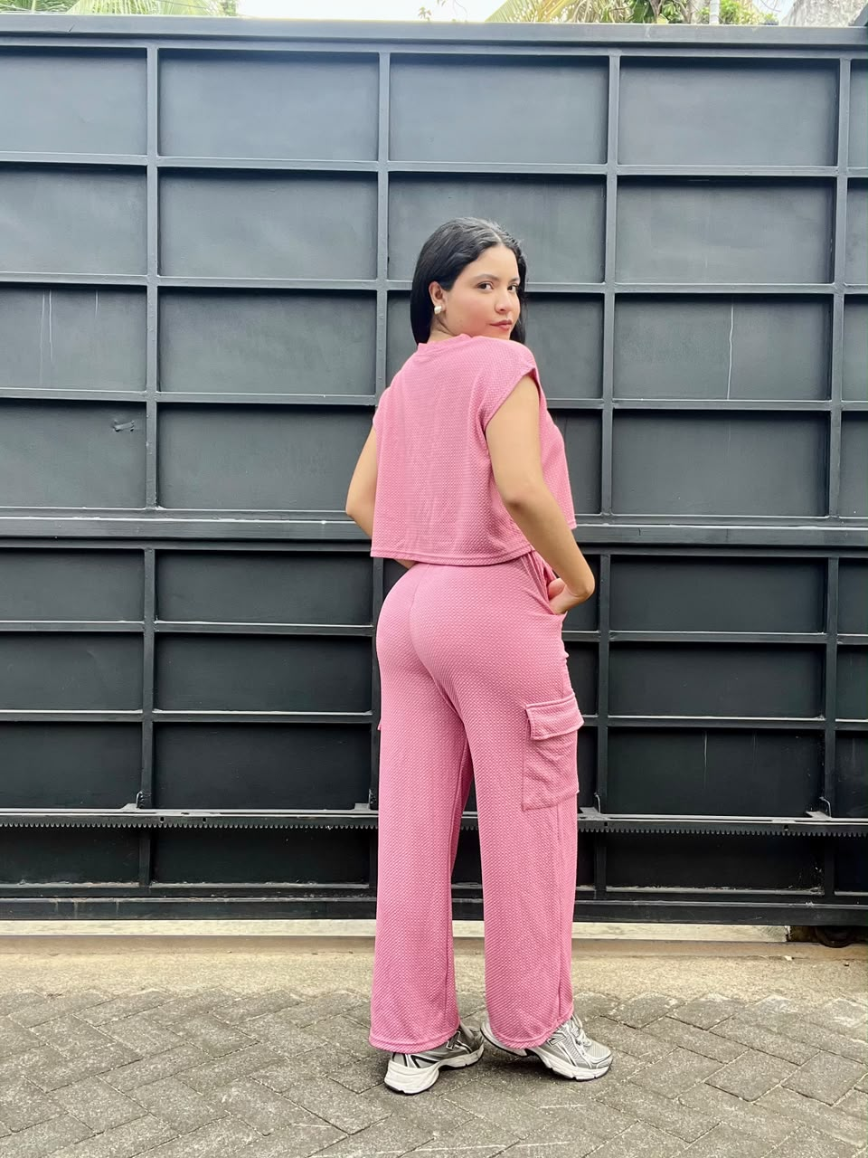 Set comfy estilo cargo unitalla - 6289