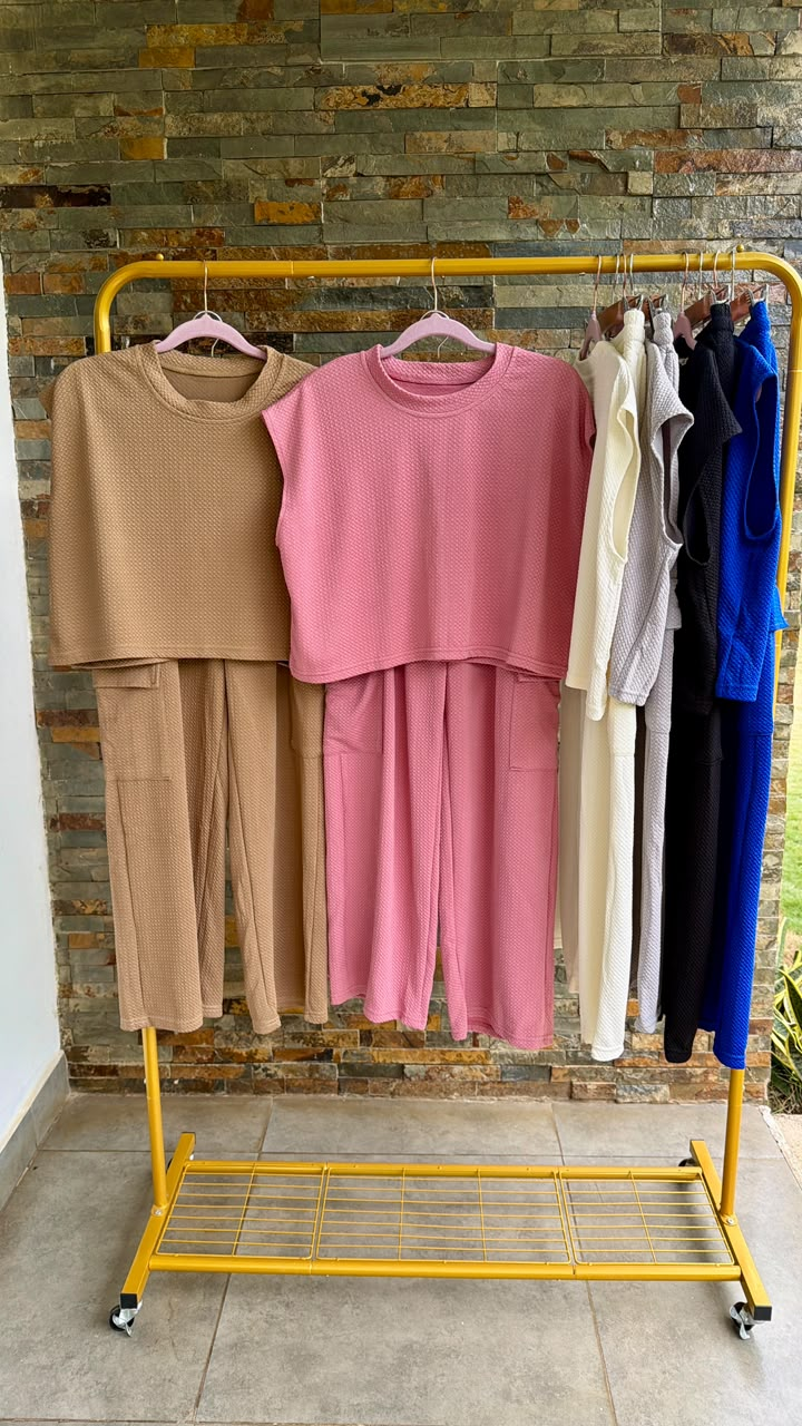 Set comfy estilo cargo unitalla - 6289