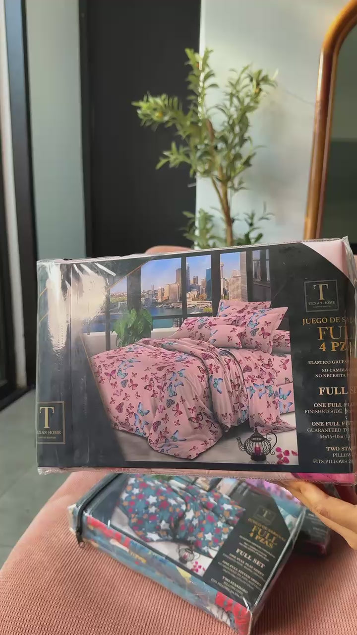 Set de ropa de cama matrimonial - 4497